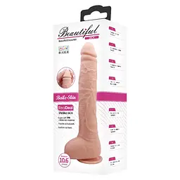Фалоімітатор Beautiful Encounter Dick Real 27 см тілесний - мініатюра 9