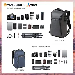 Рюкзак Vanguard Vesta Aspire 41 Gray (Vesta Aspire 41 GY) - мініатюра 3