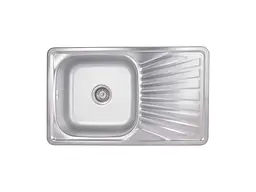 Мийка врізна Brinex 780х480х180мм 1 7848, Satin 0,8мм BRIN7848SAT08