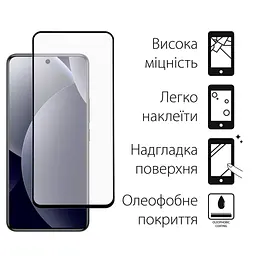 Скло захисне Dengos Full Glue Xiaomi Redmi Note 15 Pro 4G Black (TGFG-445) - мініатюра 2