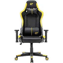 Геймерське крісло GT Racer чорне з жовтим (X-2528 Black/Yellow)