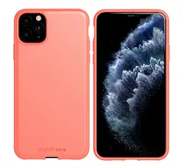 Протиударний чохол із антимікробним покриттям Tech21 Studio Colour для iPhone 11 Pro (5.8") Coral My World - мініатюра 5