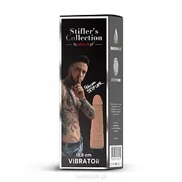Реалістичний вібратор Medica-Group Stifler's Collection By Sekrecik 15.8 см тілесний - мініатюра 3