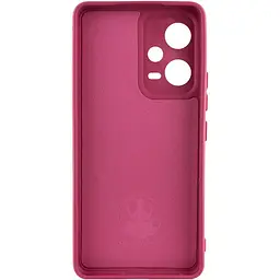 Чохол Silicone Cover Lakshmi Full Camera (A) для Xiaomi Poco X5 5G / Redmi Note 12 5G Бордовий / Marsala - мініатюра 2