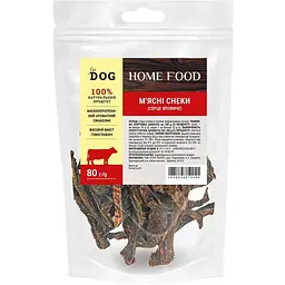 Ласощі для собак Home Food м'ясні снеки 80 г