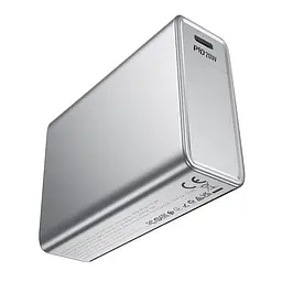 Портативний ЗП Power Bank BOROFONE BJ72 Energy 22.5W+PD20W with display 10000 mAh Metal gray - мініатюра 6