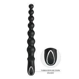 Анальний вібростимулятор - Pretty Love Rigdon Vibrating Anal Beads - мініатюра 7