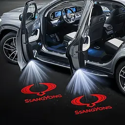 Картридж-вставка логотипу SSANG YONG на двері 1 шт. - мініатюра 2