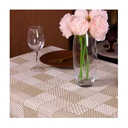 Скатертина MirSon Жакард №301 Jacquard Olive 200x280 см (2200006739203) - мініатюра 3