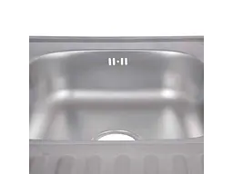 Мийка накладна Brinex 600х800х160мм 1 6080-L, Satin 0,6мм BRIN6080LSAT06 - мініатюра 6