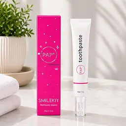 Відбілювальна зубна паста SmileKit PAP+, 40 г