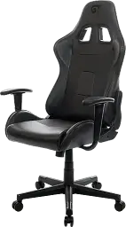 Геймерське крісло GT Racer чорне (X-2317 Black/Carbon Black) - мініатюра 2