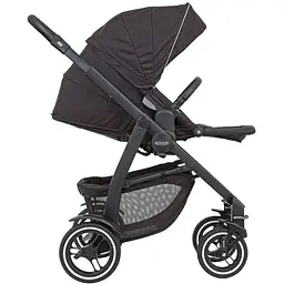 Прогулянкова коляска Graco EVO ХТ Black Grey чорна (6CM99BGRE) - мініатюра 4