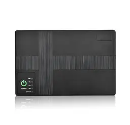 Джерело безперебійного живлення для мережевого обладнання DC1018P 12V/ 9V/ 5V 10400 mAh Чорний - мініатюра 3