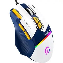 Миша GamePro GM300 Blue/White [126081] - мініатюра 2
