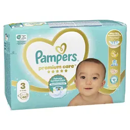 Підгузки Pampers Premium Care Midi Розмір 3 (6-10 кг) 40 шт (8001090379337) - мініатюра 2