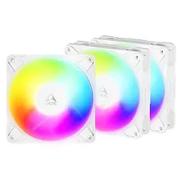 Комплект вентиляторів Arctic P12 PRO ARGB 120MM Reverse White 3-Pack (ACFAN00334A)