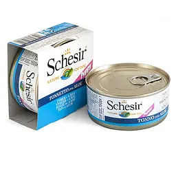 Консерви для цуценят Schesir Tuna Aloe Puppy з тунцем та алое в желе 150 г