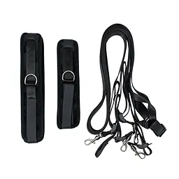 Розтяжка на ліжко Punishment – 5-Piece Bed Restraint Kit – Black, 5 предметів - мініатюра 4