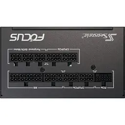 Блок живлення 750 Вт, Focus GX ATX 3.1, Black, модульний, 80+ Gold, Active PFC Seasonic teh0034034 - мініатюра 8