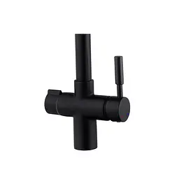 Змішувач для кухні Kroner KRP Kuche - SCH0381 CV024308 Чорний матовий - мініатюра 7