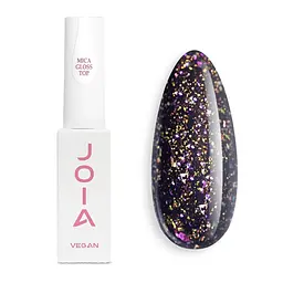 Топ глянцевий для гель-лаку MICA Gloss Top No Wipe JOIA vegan 8 мл - мініатюра 3