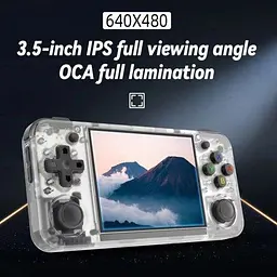 Портативна ігрова консоль Anbernic RG 35XXH 64GB Чорний - мініатюра 6