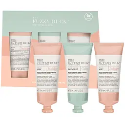 Набір Baylis & Harding The Fuzzy Duck Cotswold Spa: Крем для рук Calm жасмин та евкаліпт, 50 мл + Крем для рук Indulge персикова троянда, 2 шт. х 50 мл - мініатюра 2