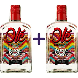 Алкогольний напій на основі текіли Ole Mexicana Silver 38% 1.4 л (2 шт. х 0.7 л)