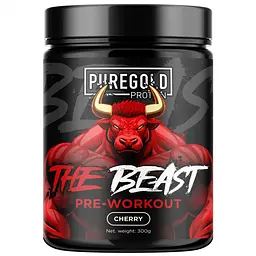 Передтренувальний комплекс Pure Gold Beast Cherry 300 г (1086-2023-10-3958)
