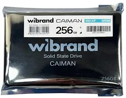 Накопичувач SSD Wibrand Sata 2.5 256GB Caiman Bulk 240 250 (WI2.5SSD/CA256GB) - мініатюра 3
