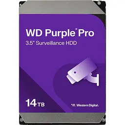 Жорсткий диск 3.5` WD Purple Pro 14TB SATA 512MB (WD142PURP) [141102] - мініатюра 1