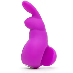 Вібратор для клітора Happy Rabbit Mini Ears 11.4 см фіолетовий - мініатюра 3