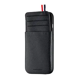 Чохол Jinduka Leather Pocket iPhone 15 Black - мініатюра 4