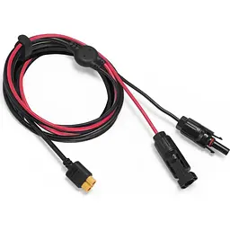 Кабель для заряджання від сонячної панелі EcoFlow MC4 to XT60 Solar Cable 2.5м (LMC4-XT60i-2.5m) [86546]
