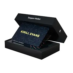 Криптогаманець Tangem Wallet 2.0 Kirill Evans All-in-one Bundle на 3 картки (TG128X3-KEAIO)