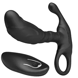 Стимулятор простати Play Remote Control, 11.5 см (чорний) - мініатюра 5