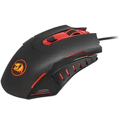Ігрова миша RedragoN Pegasus (M7,5) RGB (7200dpi) 7 кнопок (Чорна) - мініатюра 2