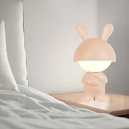 Світильник-нічник Kite LED з акумулятором Dreamy Bunny персиковий (K25-315-1-4) - мініатюра 4