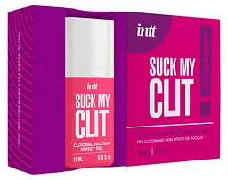 Смоктайзер (гель с эффектом посасывания) для клитора Intt Suck My Clit Wild Strawberry, 15 мл клубника, - миниатюра 7