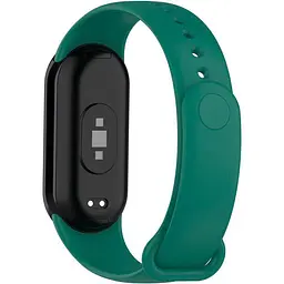 Ремінець для фітнес-браслету Xiaomi Smart Band 8 / 9 / 10 Soft Touch Dark Green [84631] - мініатюра 5
