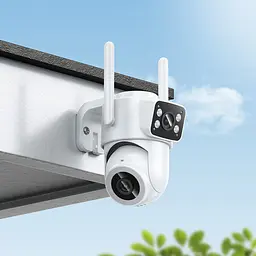 IP-камера Hoco D9 outdoor PTZ HD camera(EU) White - мініатюра 3