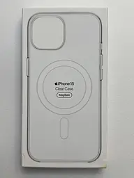 Оригінальний прозорий чохол для iPhone 15 Apple Clear Case with MagSafe (MT203ZM/A) протиударний - мініатюра 5