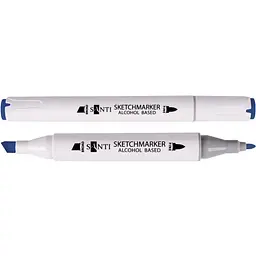 Набір спиртових маркерів Santi Professional SA-69 прусський синій 6 шт. (390886)