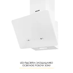 Витяжка декоративна похила Weilor Aura WDS 63 White - мініатюра 4