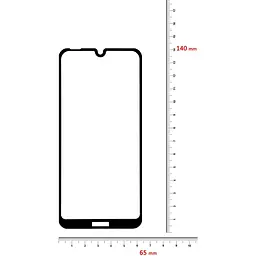 Захисне скло BeCover для Nokia 2.2 Black (704076) - мініатюра 3