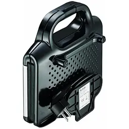 Сендвічмейкер Tefal Ultracompact 700Вт, 1 пластина-гриль, корпус-пластик, чорно-сріблястий - мініатюра 5