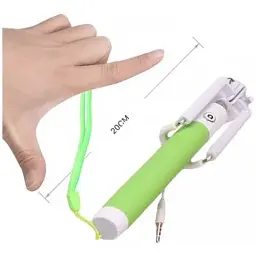 Селфі-монопод Smart 2G Mini зі шнуром Light Green - мініатюра 2