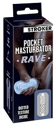 Мастурбатор Orion Stroker Pocket Rave прозорий - мініатюра 8