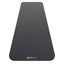 Коврик для йоги Hop-Sport HS-NB015GM NBR 1,5см чорний - мініатюра 2